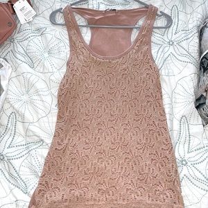 Racerbank long tank top size small buckle